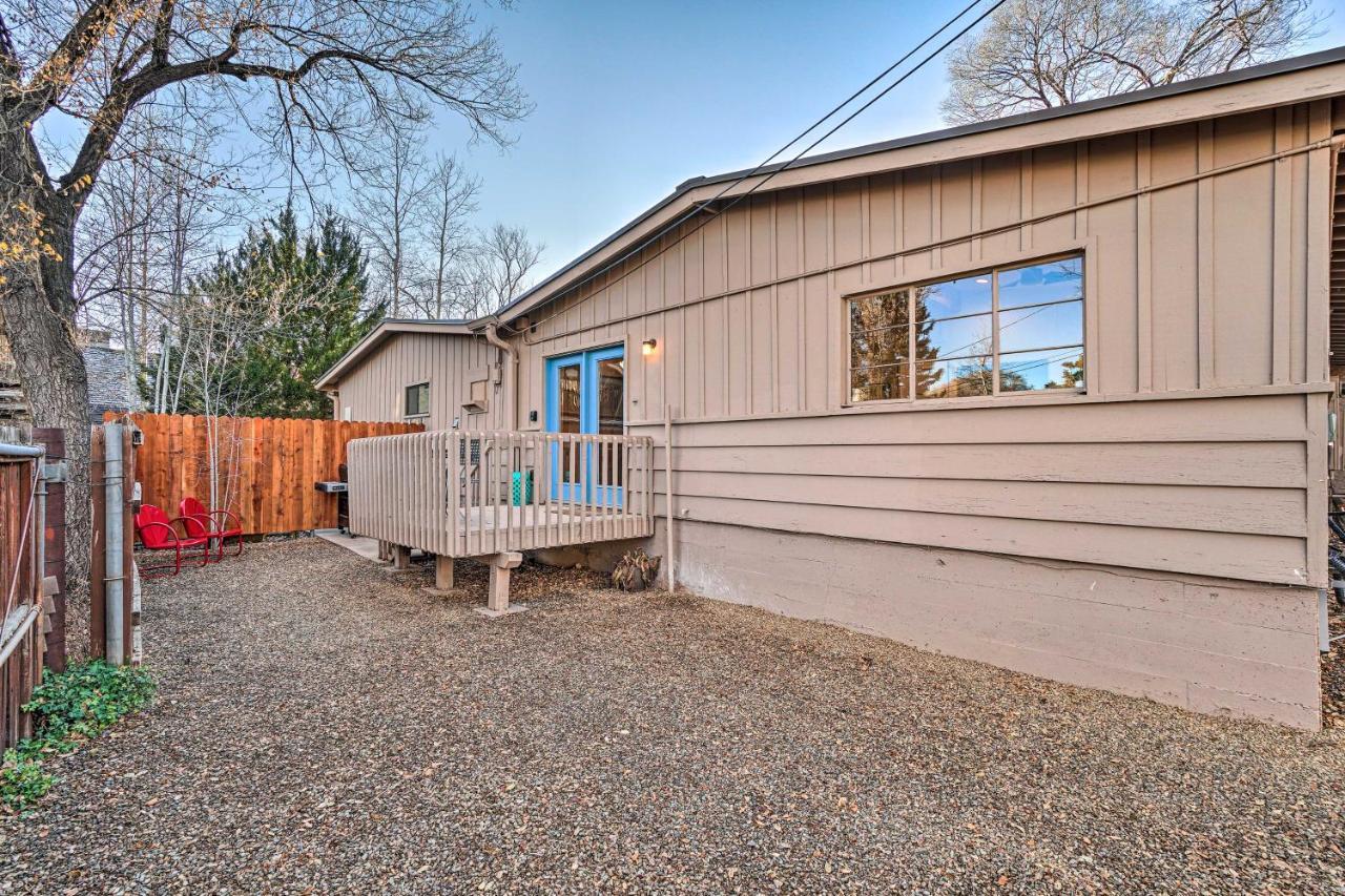 Cozy Flagstaff Studio With Patio - Near Dtwn! Exterior photo