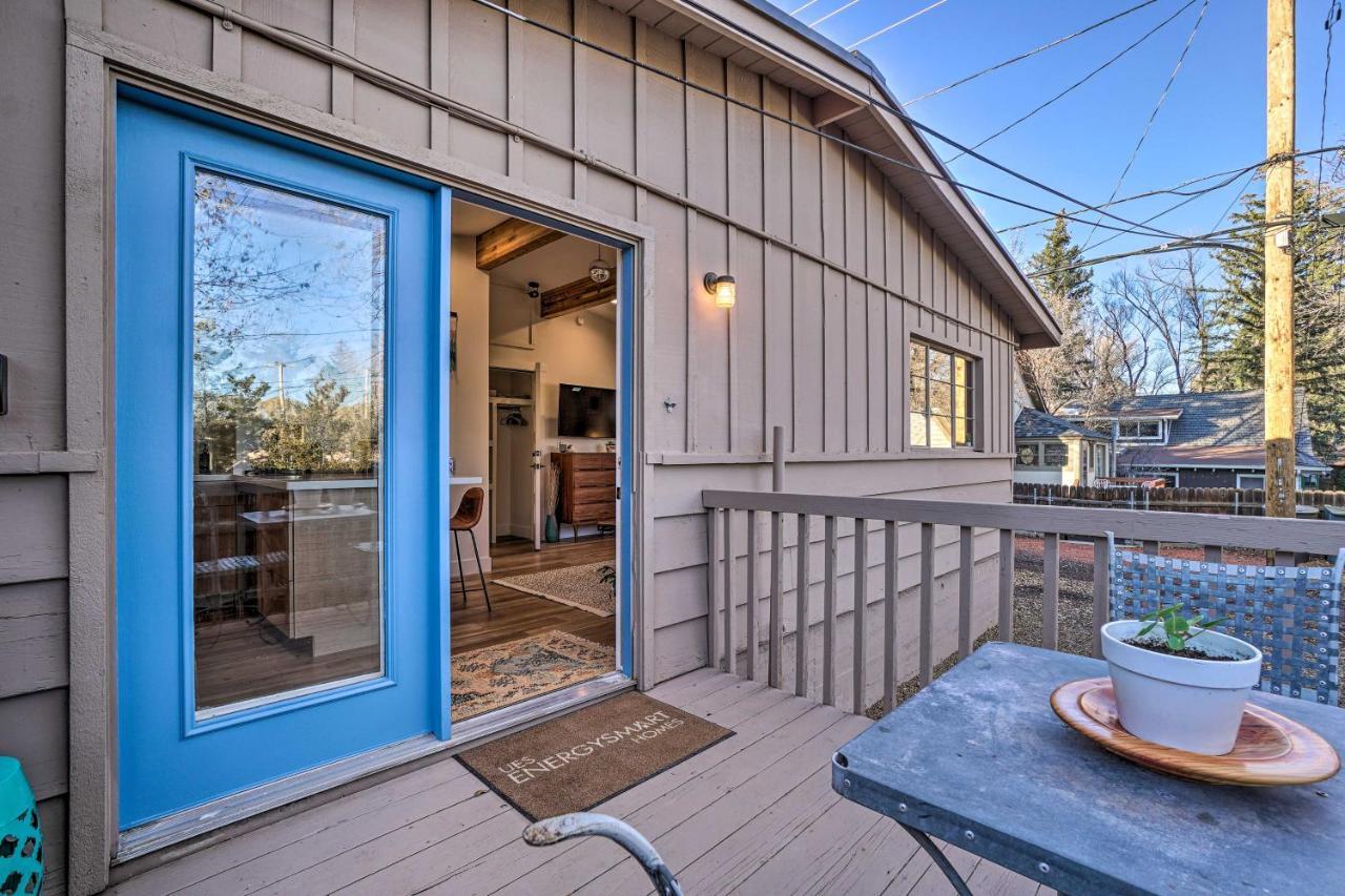 Cozy Flagstaff Studio With Patio - Near Dtwn! Exterior photo